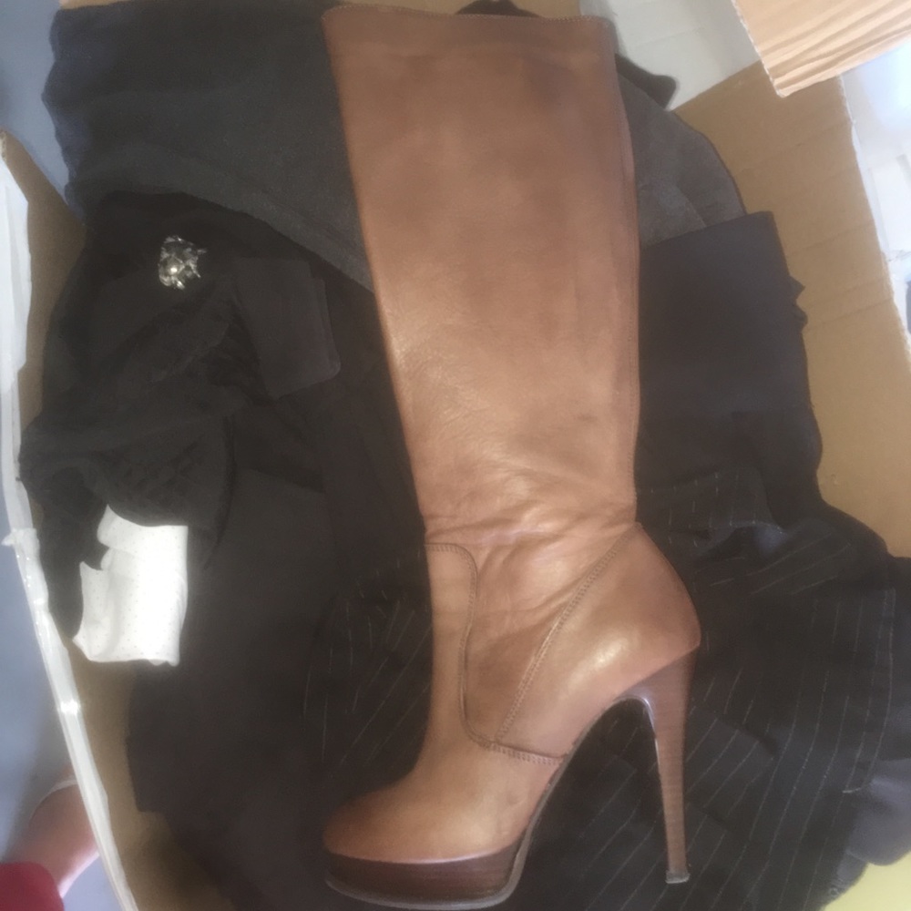 Made In Italy real leather boots